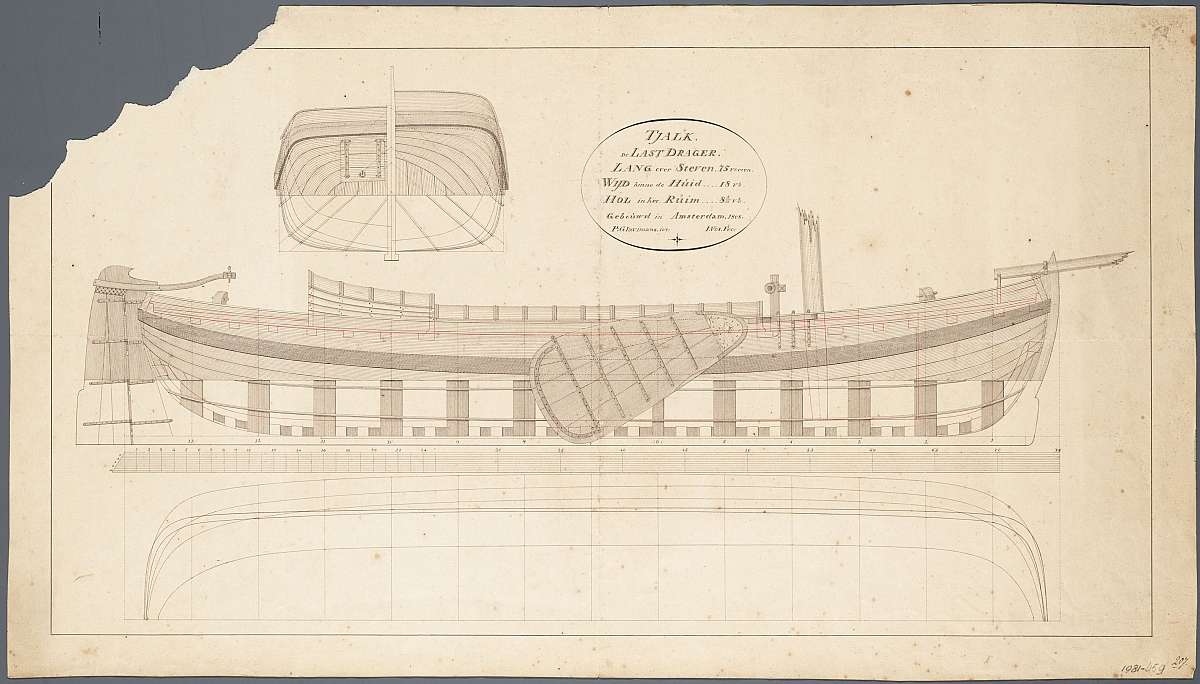 plan boeier De Last Drager 1808.jpg