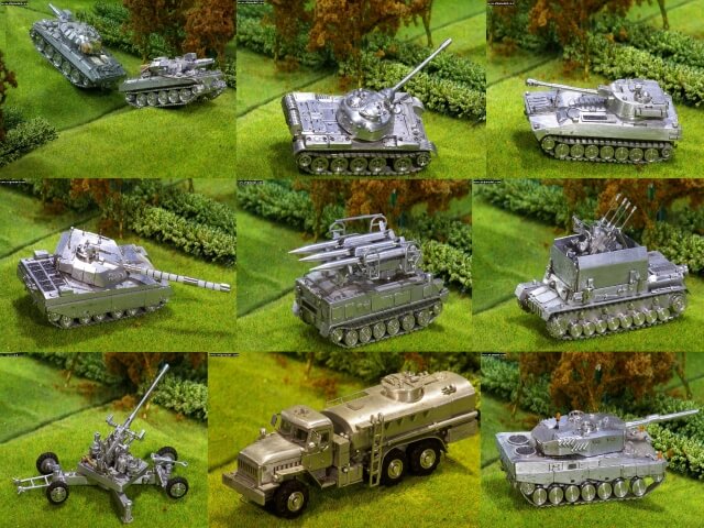 The Aluminium Army collection ( vehicles)