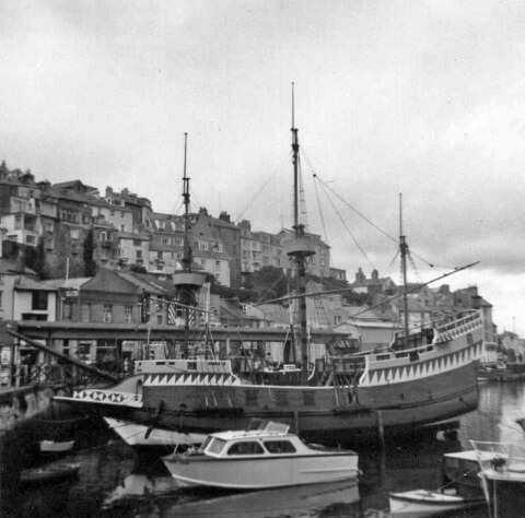 Golden Hind first replica in Brixham