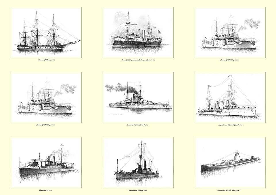 KUK KRIEGSMARINE Drawings