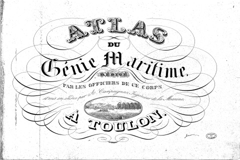 Atlas du Genie Maritime - 1,000 drawings 