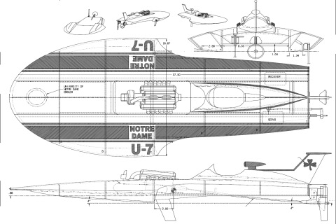 Plans of RC-Motor Ships Models