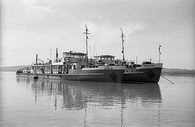 SOPRON tugboat 1960