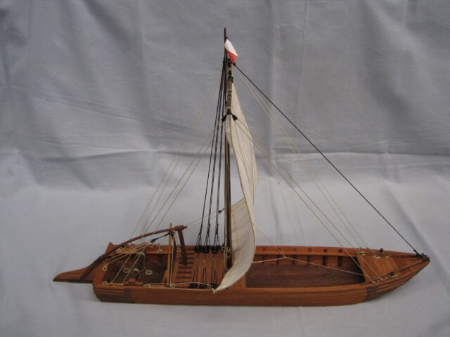 Chaland du Loire, model ship