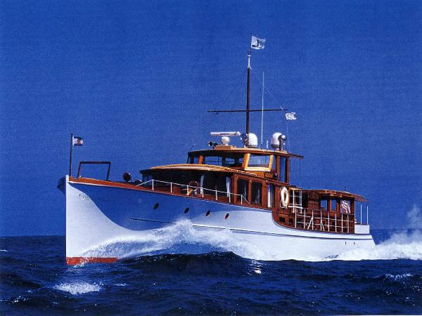 Commuter Yacht Jessica, model ship