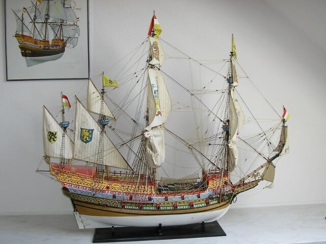 Flemish Galleon, model ship