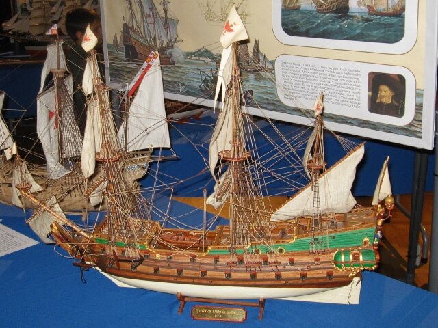 Friedrich Wilhelm zu Pferde, model ship