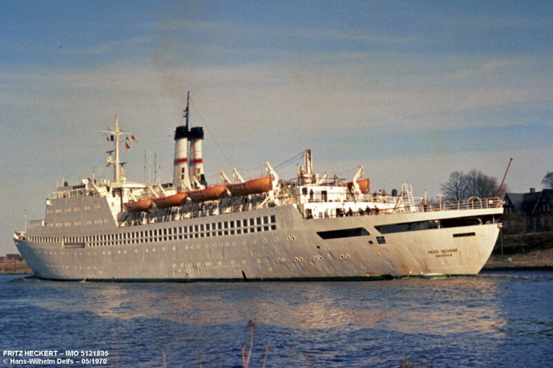 Fritz Heckert cruise ship