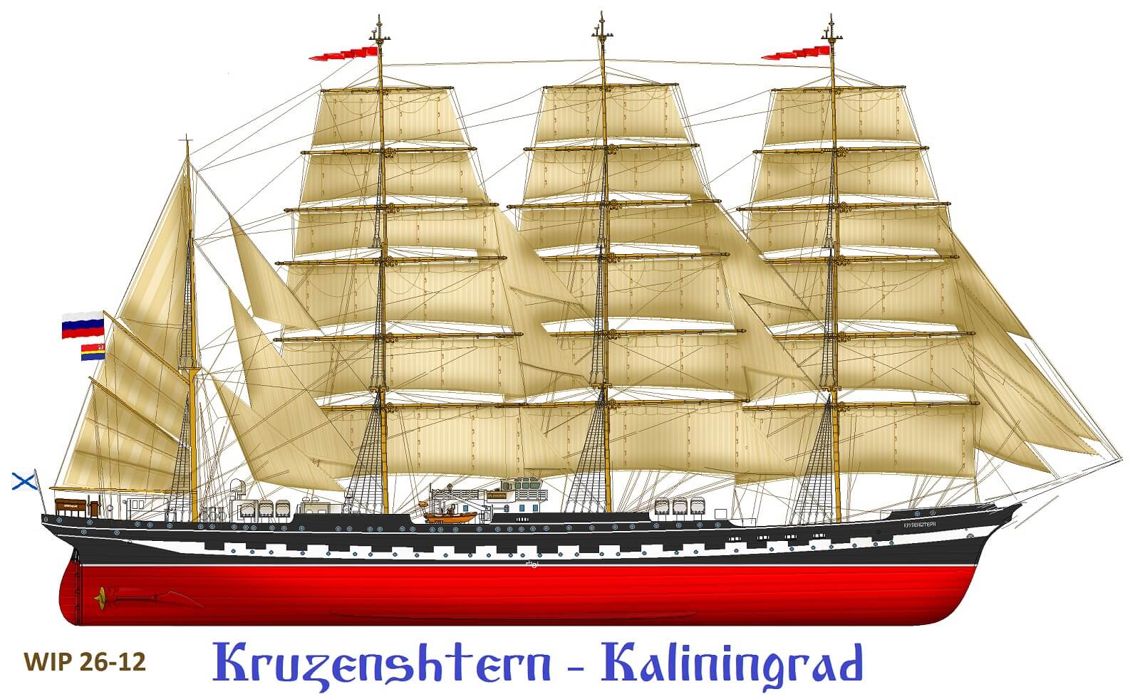 KRUZENSHTERN- KALININGRAD