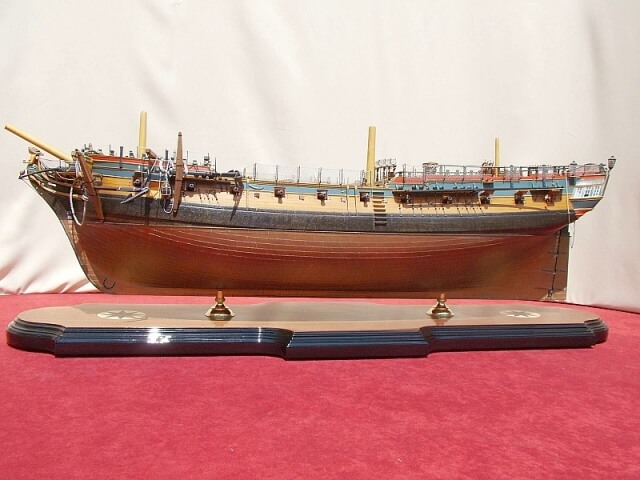 HMS Pandora, model ship