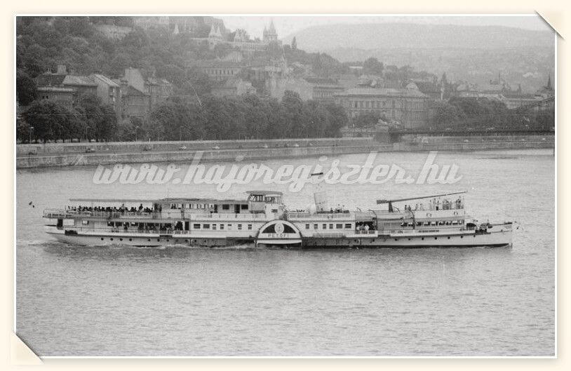 Petőfi paddle steamer