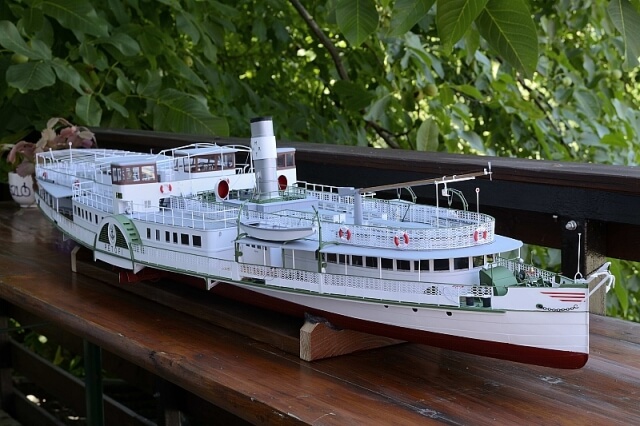 Petőfi gőzös, model ship