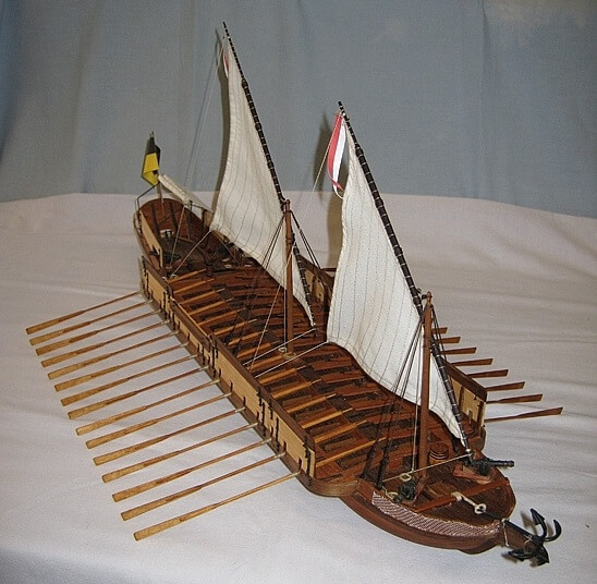 Sajka-Chaika, model ship