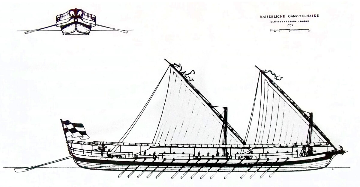 austrian whole chajka drawing