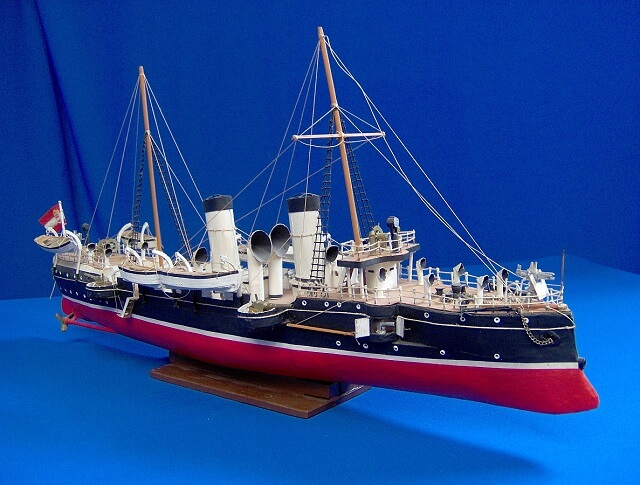 SMS Tiger, model ship