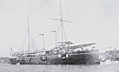 SMS TIGER torpedo cruiser