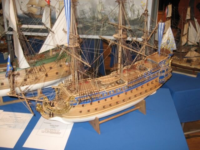 Soleyl Royal, model ship