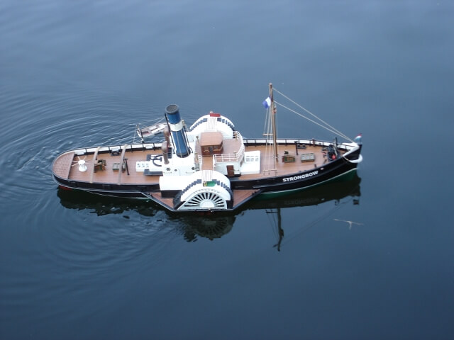 Strongbow tug, model ship