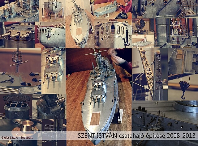 SMS Szent István, model ship