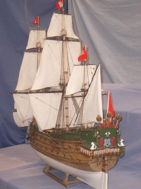 Wappen von Hamburg, model ship