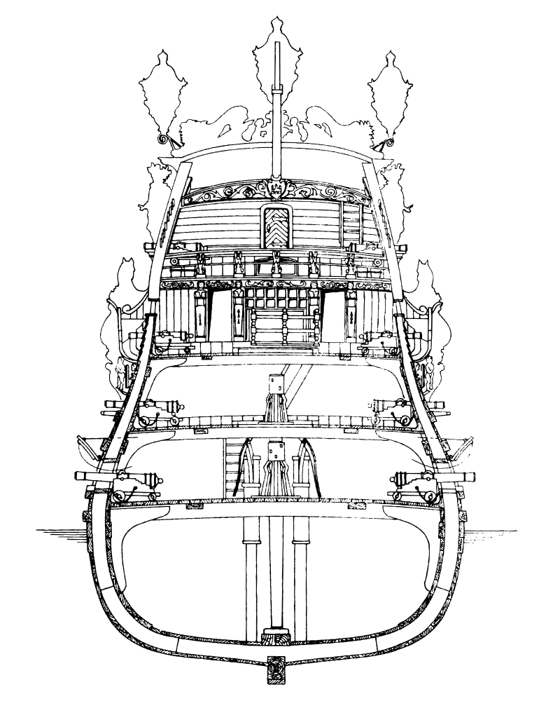 Leopoldus Primus cross section reconstruction